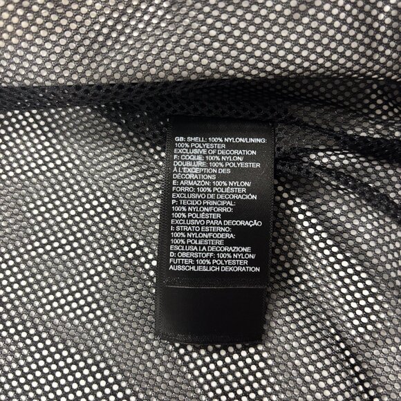 The North Face Mens Boreal Dry Vent Lined Rain Jacket Black Sz L Shell Coat - Picture 4 of 9